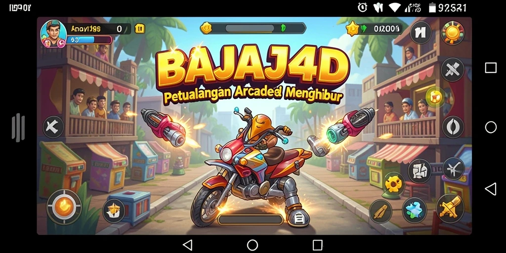 Tampilan gameplay seru dan menantang dari BAJAJ4D.