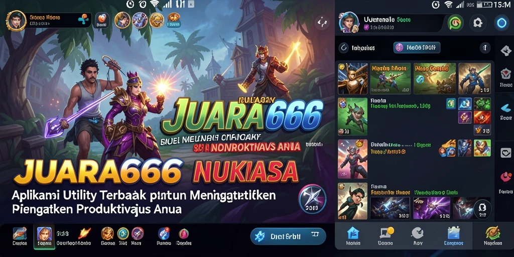 Tampilan antarmuka JUARA666 yang intuitif dan mudah digunakan.