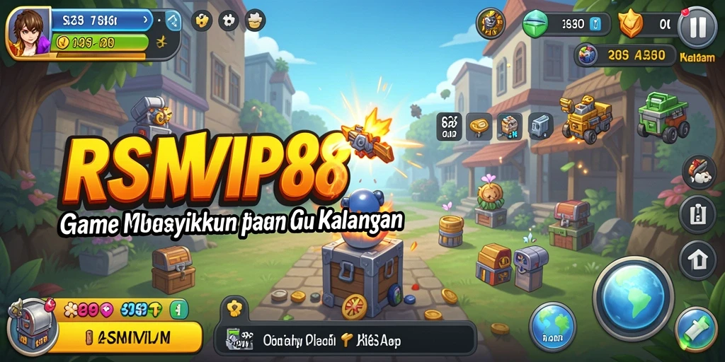 Tampilan gameplay RSNVIP8 yang memukau dengan karakter yang berkembang.